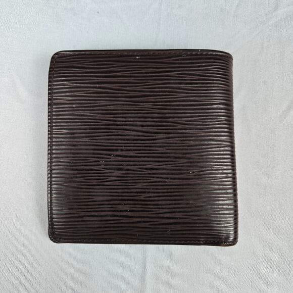 Louis Vuitton Brown Leather Epi Bifold Wallet - Picture 14 of 14